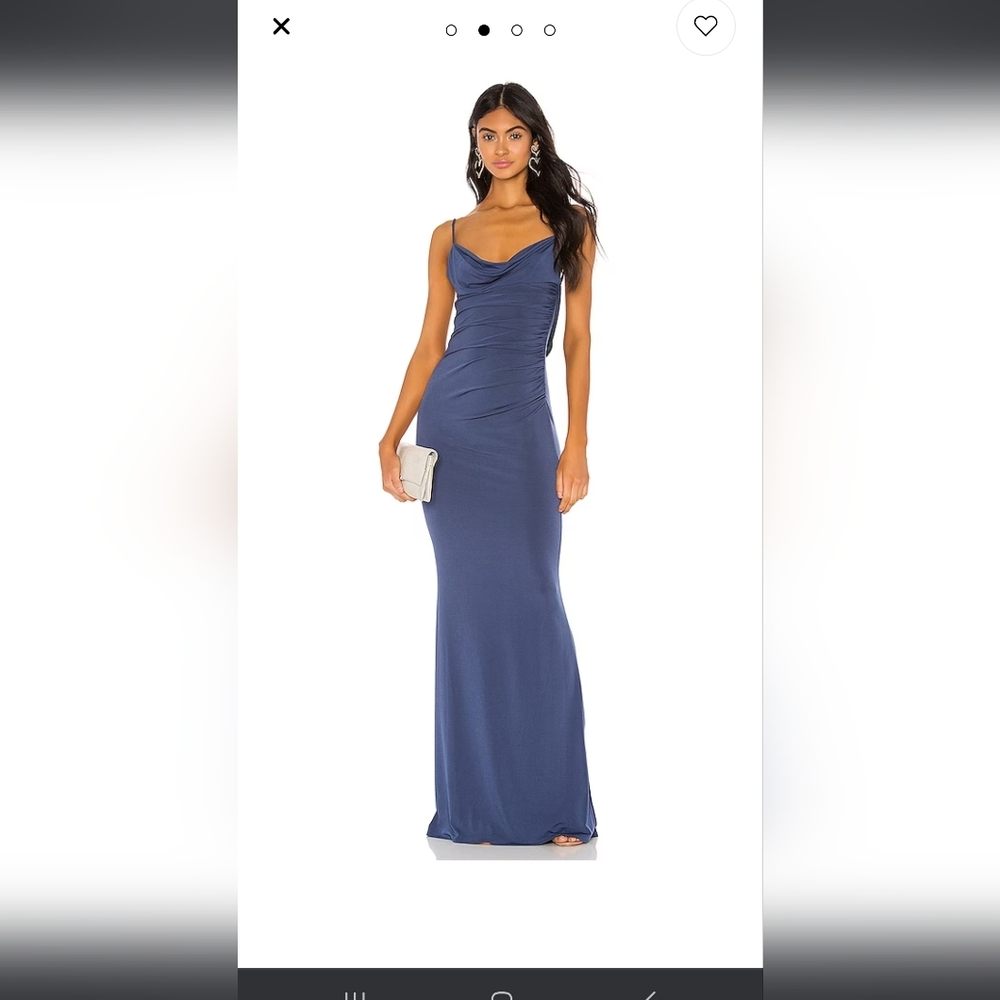 Katie May Deep Sea Surreal Gown xs